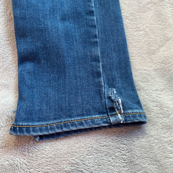 PAIGE Skyline Ankle Peg Dark Wash Jeans - Picture 3 of 9